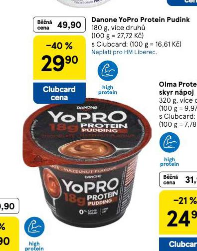 DANONE YOPRO PROTEIN PUDING