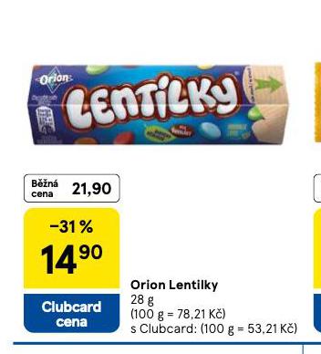 ORION LENTILKY