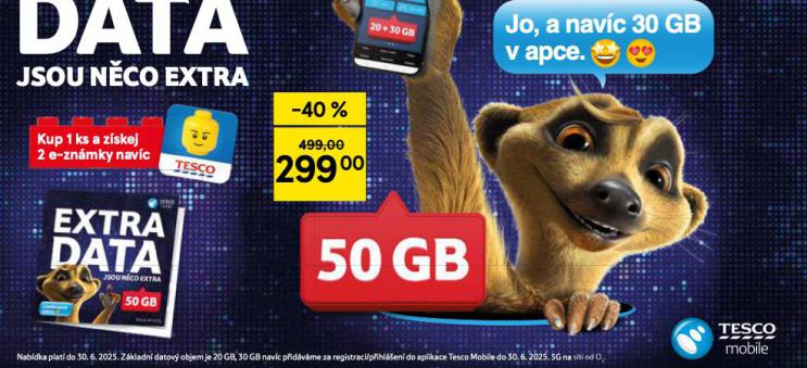 TESCO MOBILE SIM KARTA