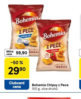 BOHEMIA CHIPSY Z PECE