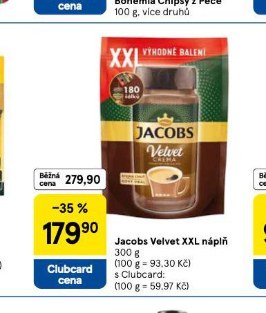 JACOBS VELVET XXL NPL