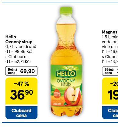 HELLO OVOCN SIRUP