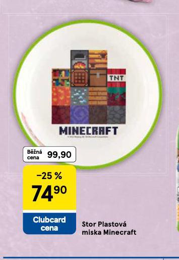 STOR PLASOV MISKA MINECRAFT