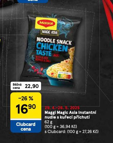 MAGGI MAGIC ASIA INSTANTN NUDLE S KUEC PCHUT