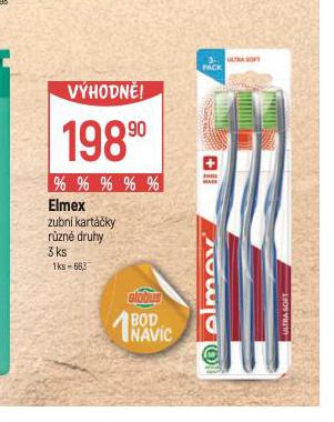 ELMEX ZUBN KARTKY