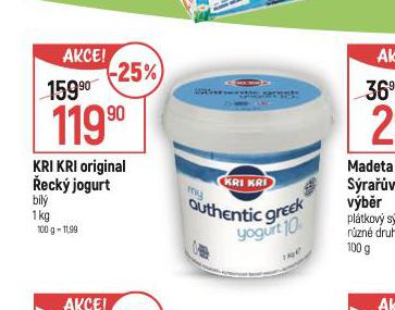 KRI KRI ORIGINAL ECK JOGURT