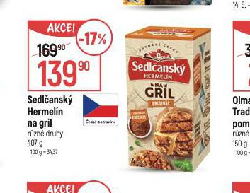 SEDLANSK HERMELN NA GRIL