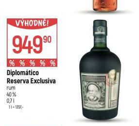 DIPLOMTICO RESERVA EXCLUSIVA