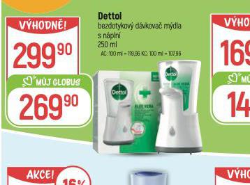 DETTOL BEZDOTYKOV DVKOVA MDLA