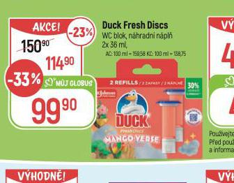 DUCK FRESH DISCS WC BLOK