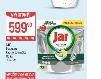 JAR PLATINUM KAPSLE DO MYKY