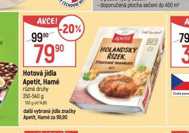 HOTOV JDLA APETIT, HAM