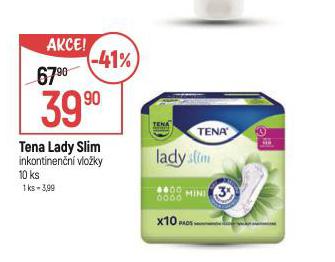 TENA LADY SLIM INKONTINENN VLOKY