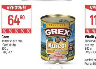 GREX KONZERVA PRO PSY