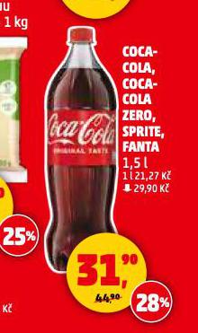 COCA COLA / ZERO / FANTA / SPRITE