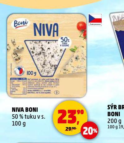 NIVA BONI 50%
