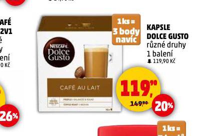 KAPSLE DOLCE GUSTO