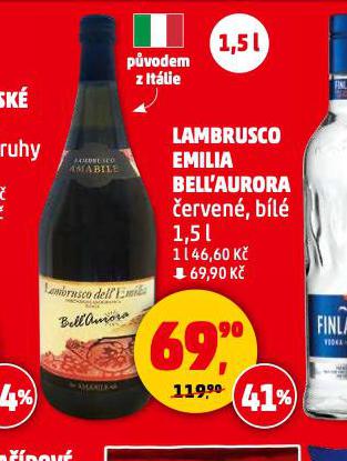 LAMBRUSCO EMILIA BELLAURORA