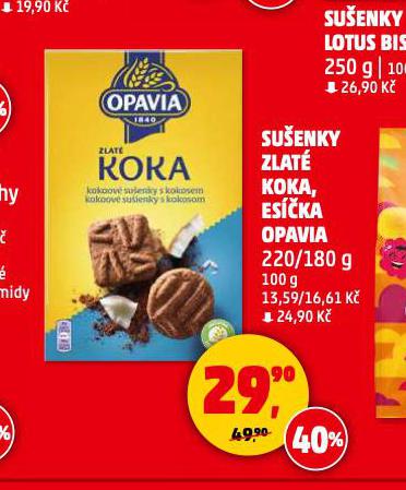 SUENKY ZLAT KOKA, ESKA OPAVIA