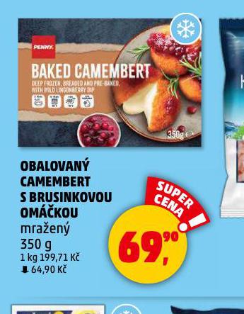OBALOVAN CAMEMBERT S BRUSINKOVOU OMKOU