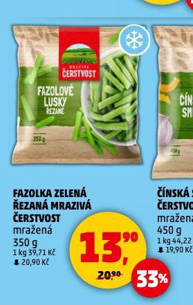 FAZOLKA ZELEN EZAN MRAZIV ERSTVOST