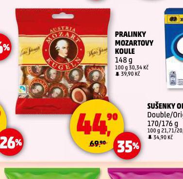 PRALINKY MOZARTOVY KOULE