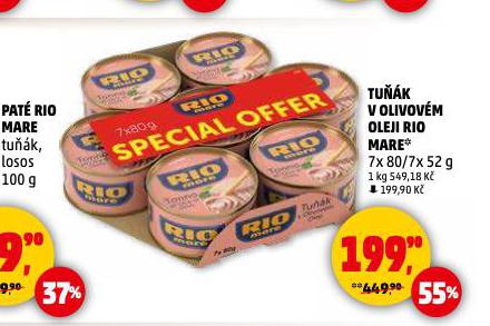 TUK V OLIVOVM OLEJI RIO MARE