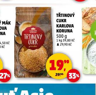 TTINOV CUKR KARLOVA KORUNA