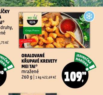 OBALOVAN KUPAV KREVETY MEI TAI