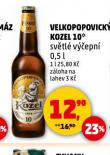 PIVO VELKOPOPOVICK KOZEL 10