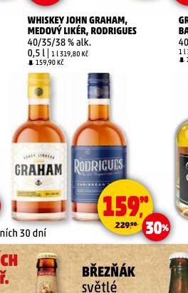 WHISKEY JOHN GRAHAM, MEDOV LIKR