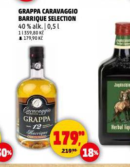GRAPPA CARAVAGGIO BARRIQUE SELECTION