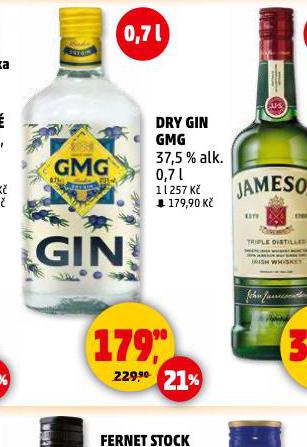 DRY GIN GMG