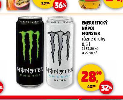 MONSTER ENERGETICK NPOJ