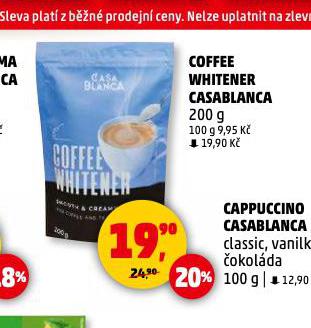 COFFEE WHITENER CASABLANCA