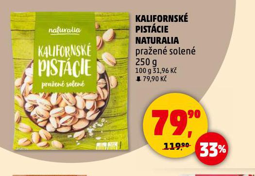 KALIFORSNK PISTCIE NATURALIA