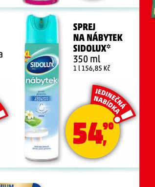 SIDOLUX SPREJ NA NBYTEK
