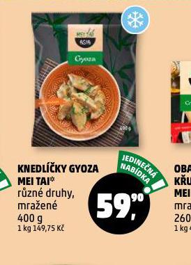 KNEDLKY GYOZA MEI TAI