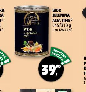 WOK ZELENINA ASIA TIME