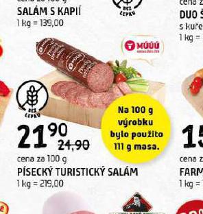 PSECK TURISTICK SALM