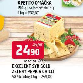 EXCELENT SR GOLD ZELEN PEP & CHILLI