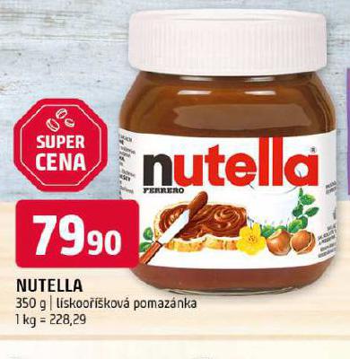 NUTELLA LSKOO͊KOV POMAZNKA