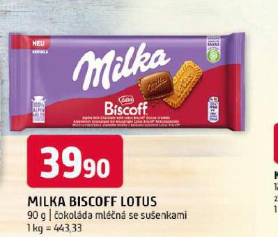 MILKA BISCOFF LOTUS