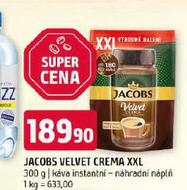 JACOBS VELVET CREMA XXL