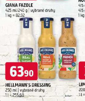 HELLMANNS DRESSING