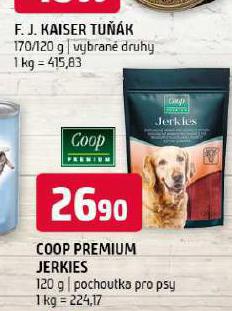 COOP PREMIUM JERKIES POCHOUTKA PRO PSY