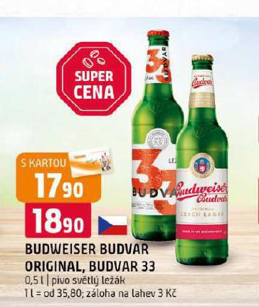 PIVO BUDVAR 33