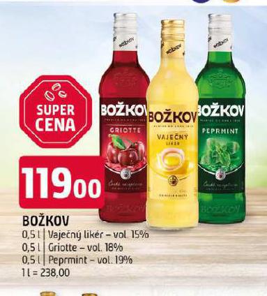 BOKOV VAJEN LIKR, PEPRMINT, GRIOTKA
