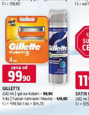 GILLETTE GEL NA HOLEN