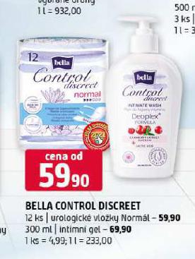 BELLA CONTROL DISCREET UROLOGICK VLOKY NORMAL